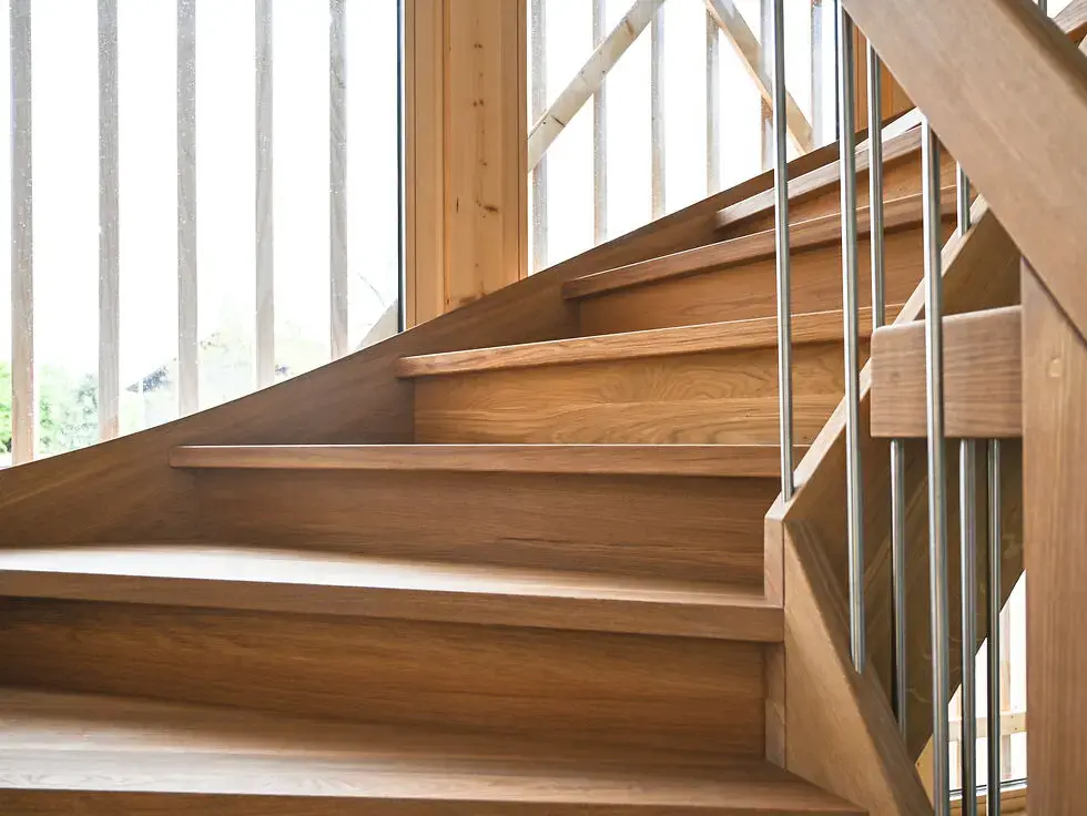 Treppen in einem Bauernhaus
