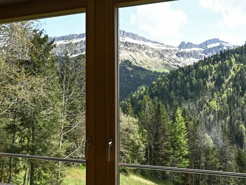 Fenster Einbau im Vereinshaus